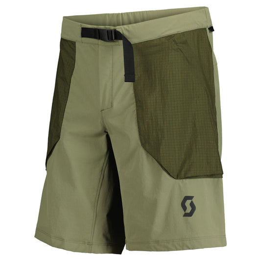 Short de randonnée homme Scott Explorair Escape kaki