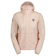 Veste coupe vent Femme capuche SCOTT Explorair Escape rose