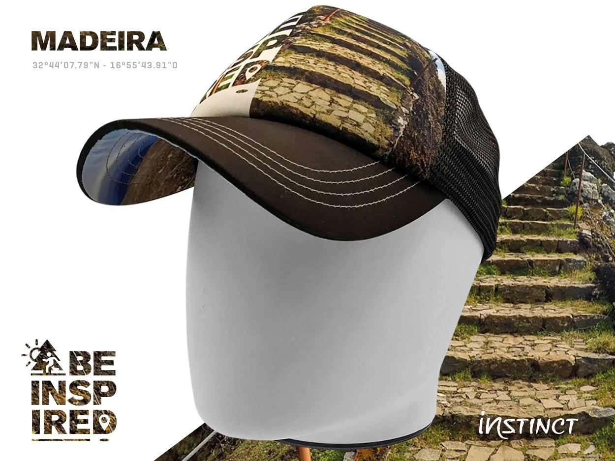 Casquette Trucker Instinct Madeira beige - Clubinsport