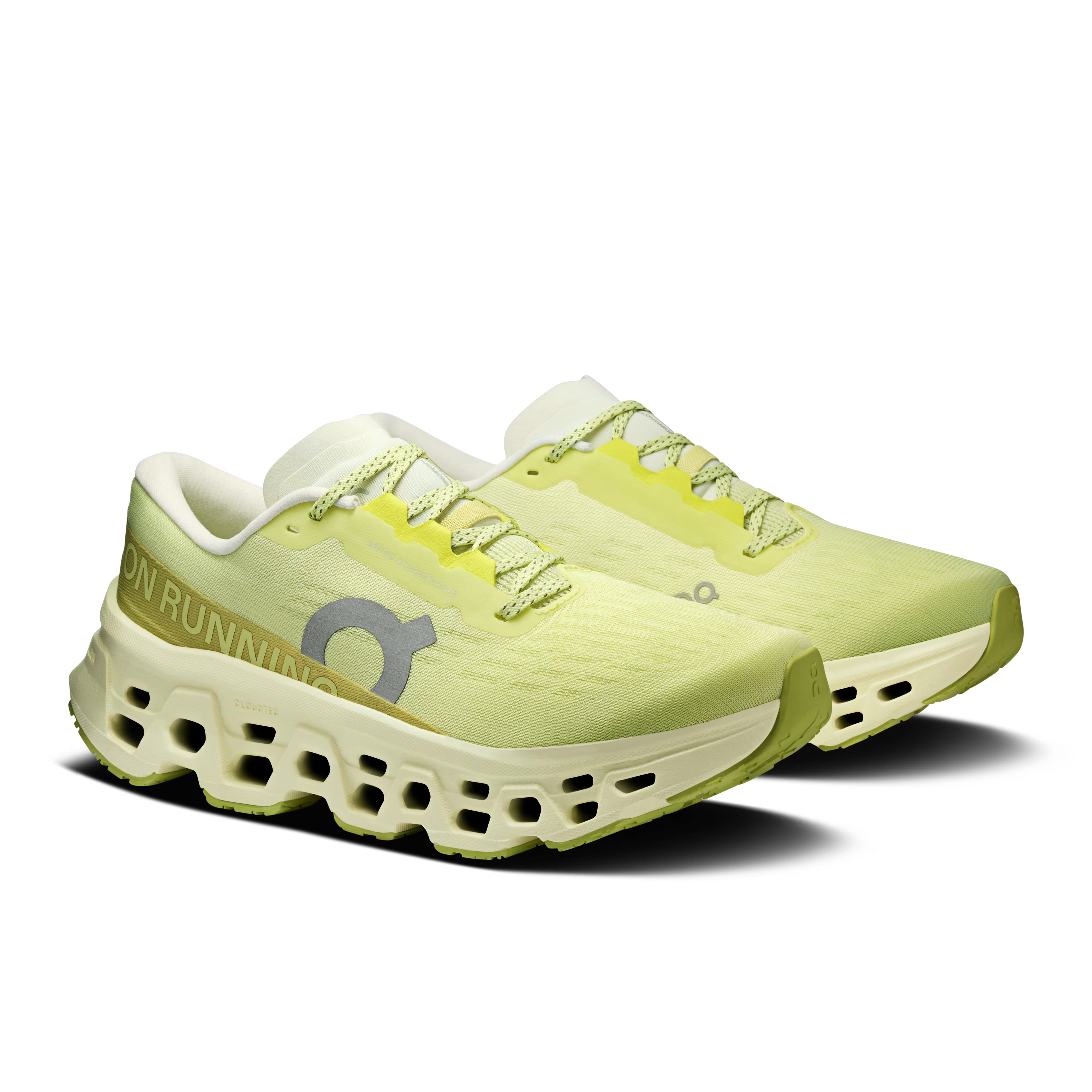 Chaussures de Route femme Cloudmonster 3 ON Running Jaune