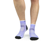 La Chaussette de France Running modele Coyote MID lila - Clubinsport