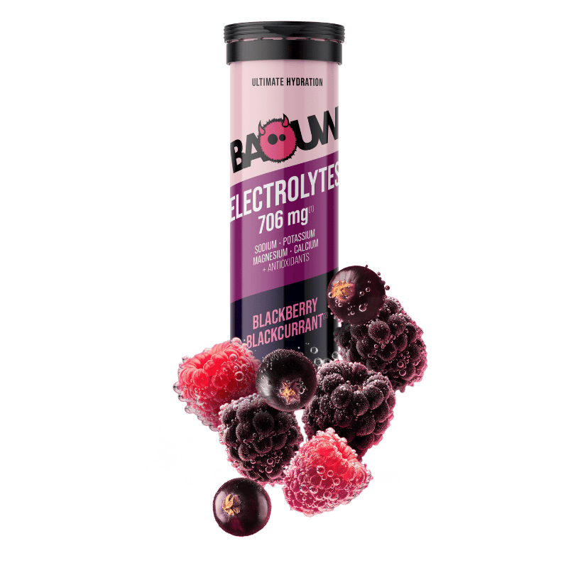 Electrolytes pastilles Baouw Mure Cassis - Clubinsport