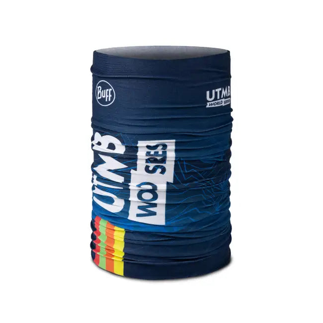 Tour de cou Buff UTMB World series bleu - Clubinsport