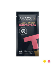 Boisson d'effort individuelle  Amacx Turbo Drink On The Go pastèque