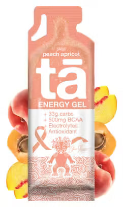 Gel énergétique TA pêche abricot Edition limitée octobre rose