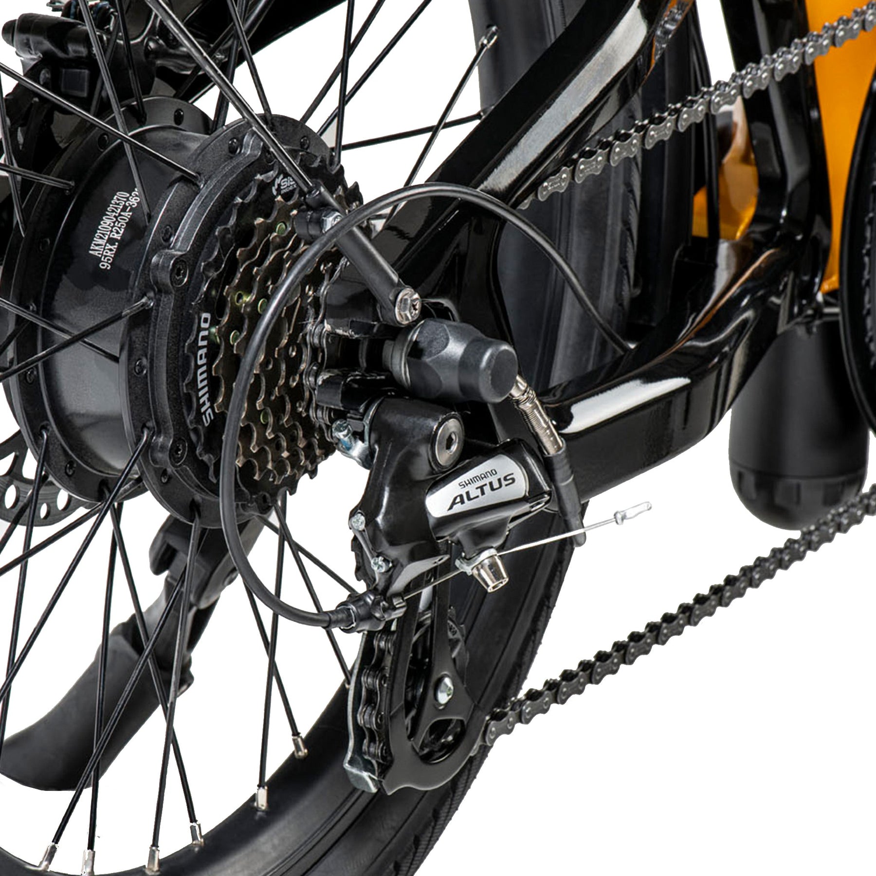 Vélo Electrique pliable ONEMILE - Nomad ORANGE SUNSET - Clubinsport