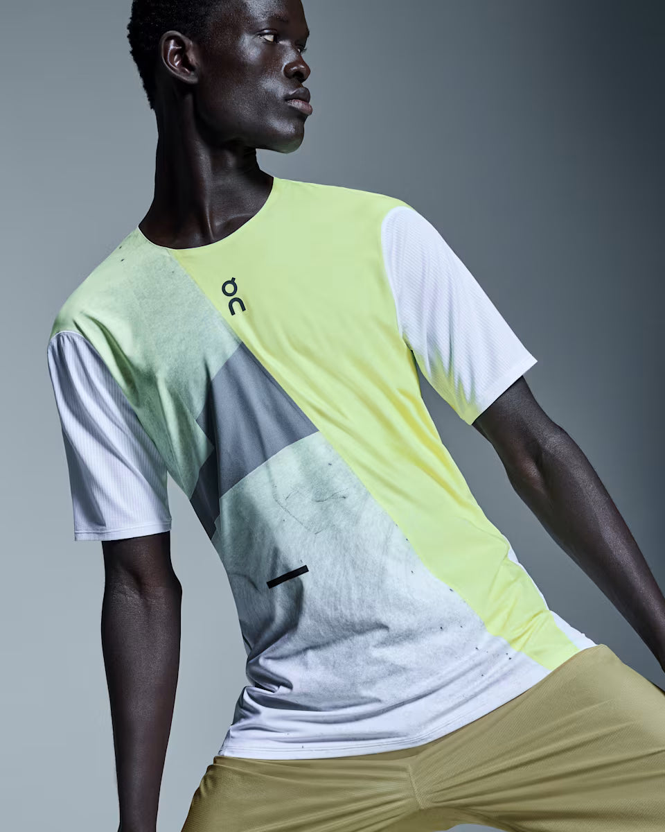 Tee-shirt manches courtes Homme ON Ultra-T jaune