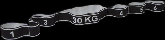 Bandes élastiques tissées de force 30 kg - Clubinsport