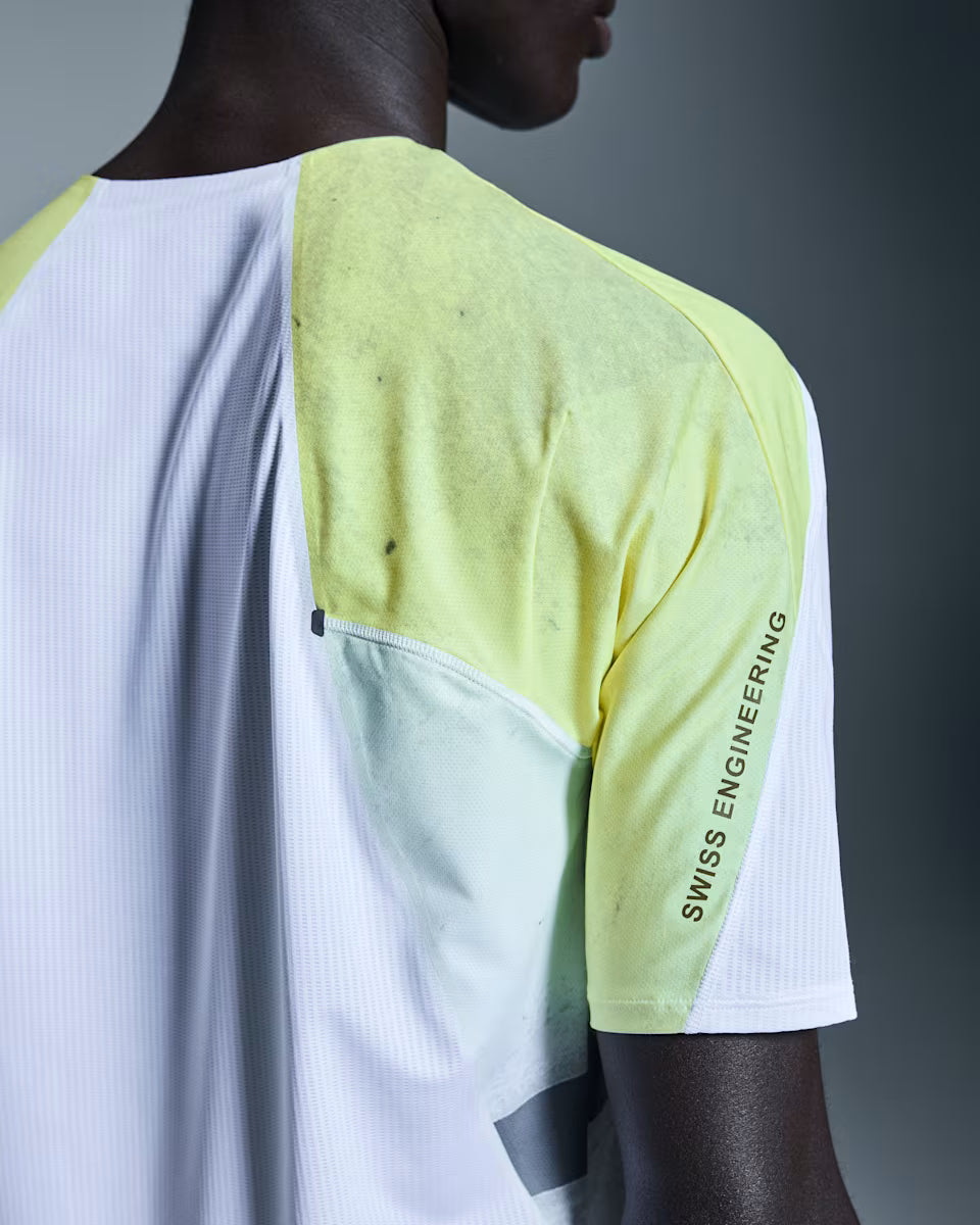 Tee-shirt manches courtes Homme ON Ultra-T jaune