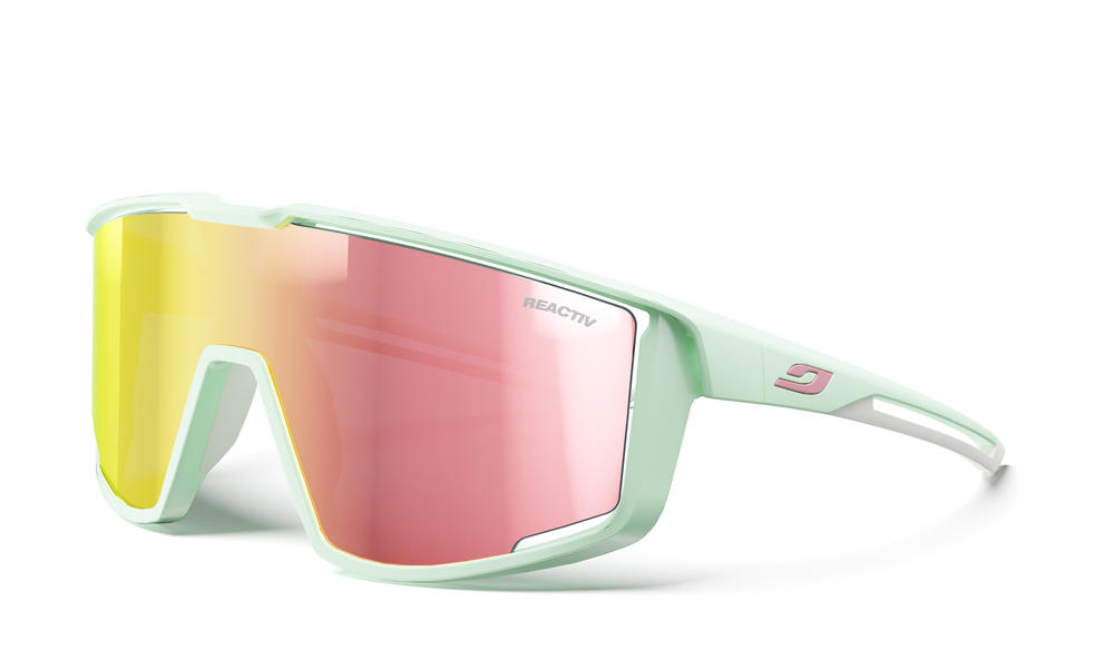 Lunette Julbo fury reactiv Mint / Gris Clair / Rose - Clubinsport