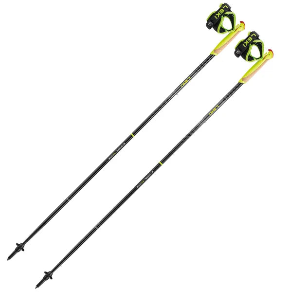 Bâtons de trail Leki Aluminium EvoTrail FX One TA Noir/Jaune