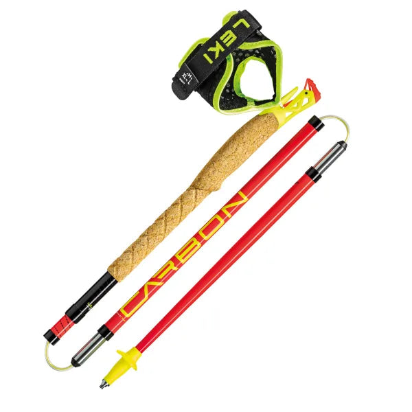 Bâtons de trail Leki UltraTrail FX One rouge