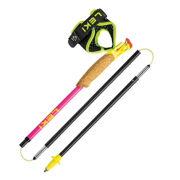 Bâtons de trail Leki UltraTrail FX One Superlite rose