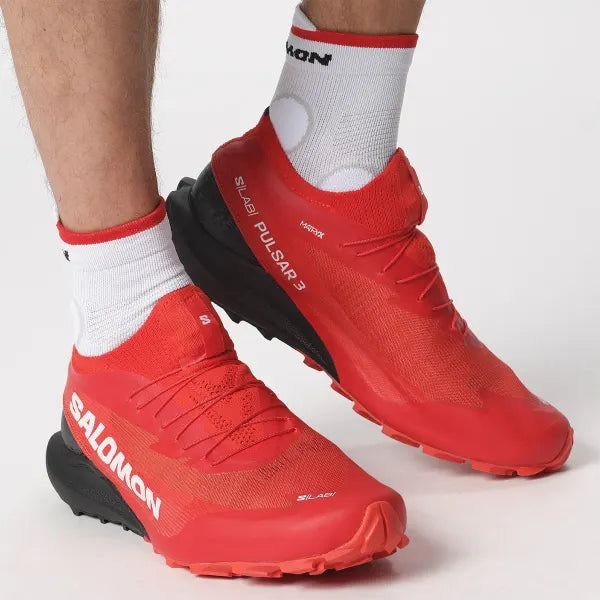 Chaussure de Trail Pulsar 3 S Lab  Salomon Rouge homme - Clubinsport