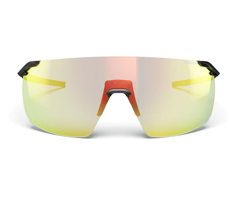 Lunettes Julbo Faster L TRANSLUCIDE MAT - Noir Verres : REACTIV 1-3 Light Amplifier