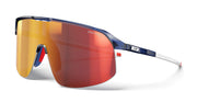 Lunettes Julbo density Bleu foncé blanc rouge Verres : Spectron 3