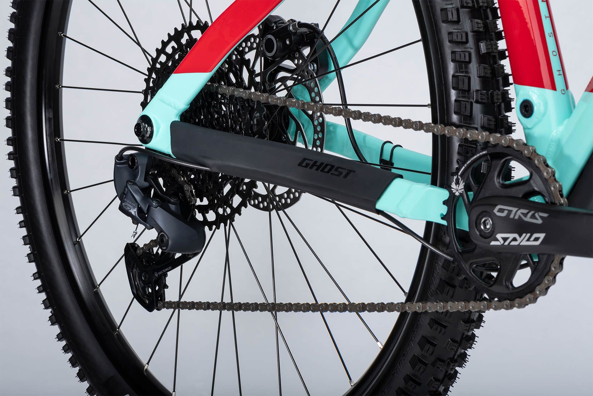 VTT Semi-rigide tout-terrain Ghost Nirvana bleu vif - Clubinsport
