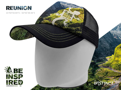 Casquette Trucker Instinct Reunion noir - Clubinsport