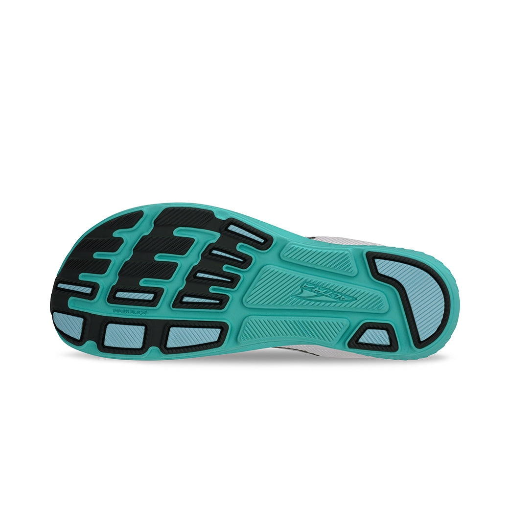 Chaussure de Route femme Altra Escalante 4 blanc semelle cyan - Clubinsport