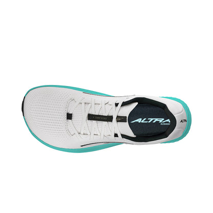 Chaussure de Route femme Altra Escalante 4 blanc semelle cyan - Clubinsport