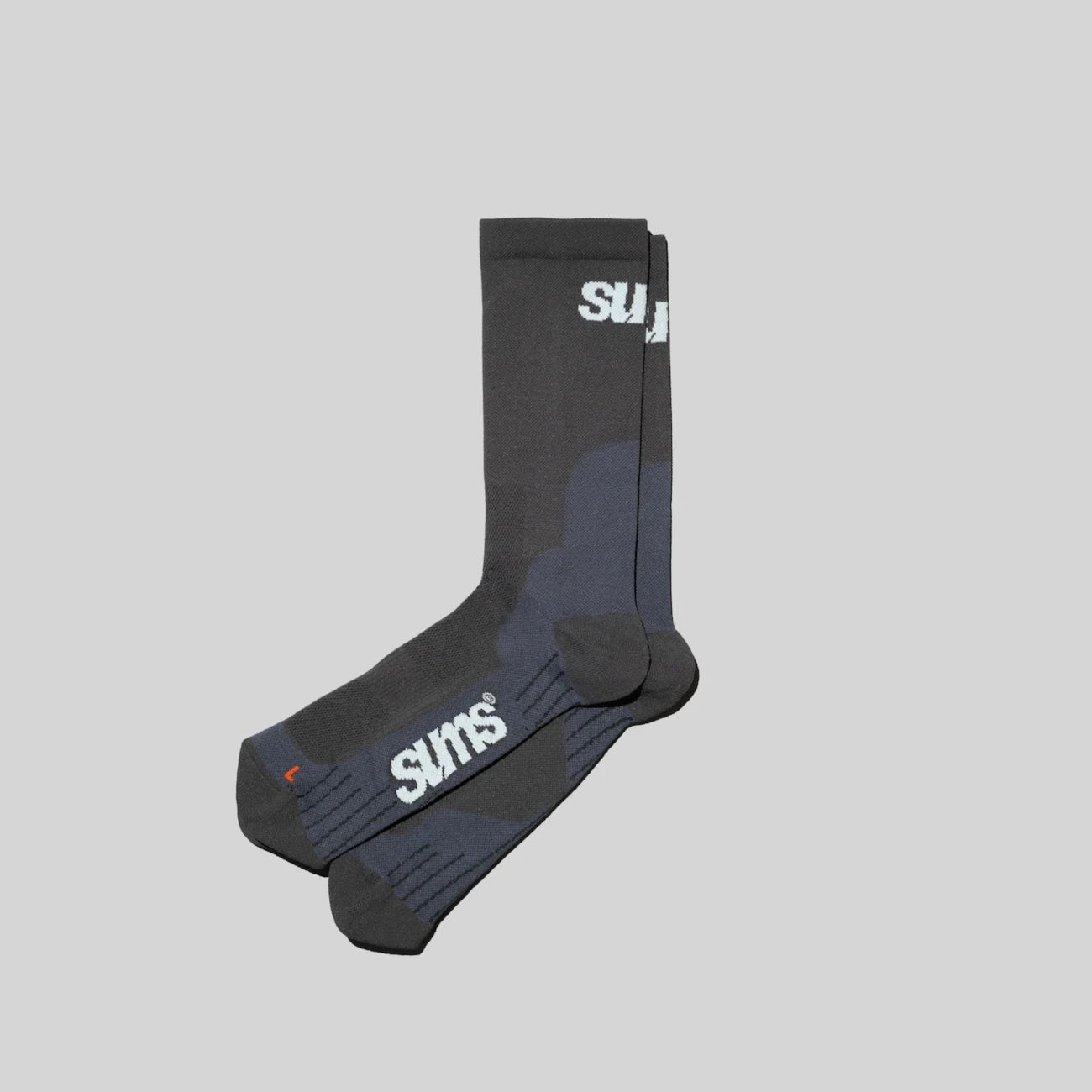 Chaussettes de trail-running all seasons Sums Beluga / Noir