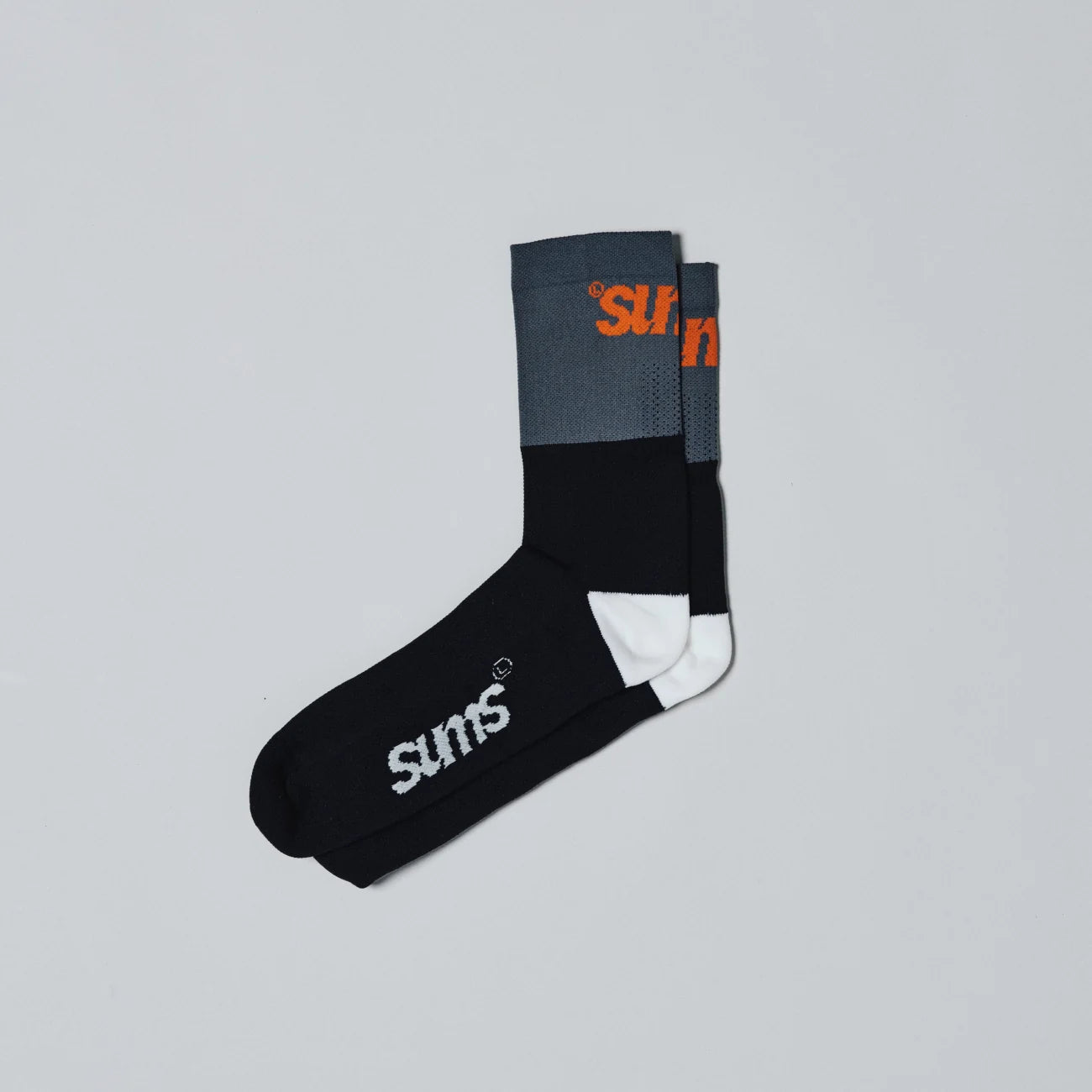 Chaussettes de trail-running all seasons Sums Gris / Noir