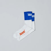 Chaussettes de trail-running all seasons Sums Bleu / Blanc