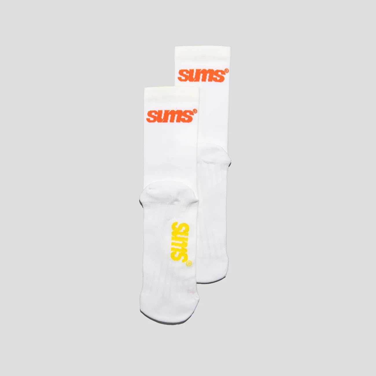 Chaussettes de trail-running all seasons Sums Blanc