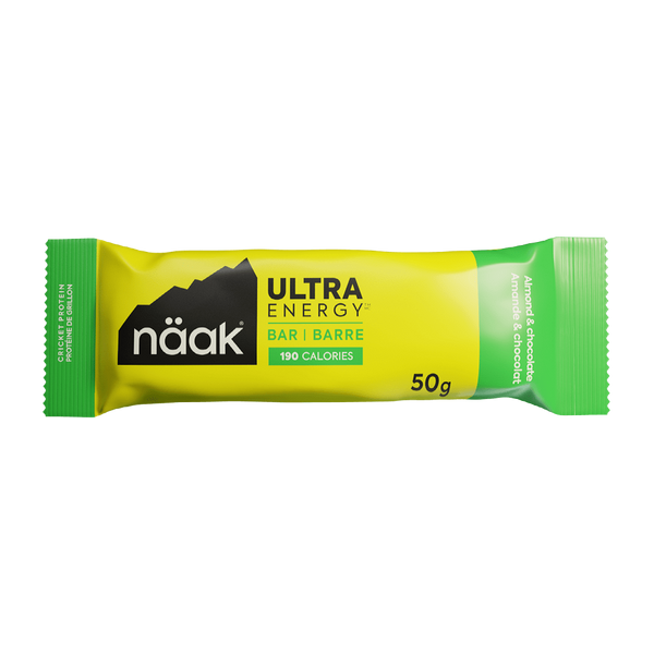 Barre énergétique Naak Amandes & Chocolat - Clubinsport
