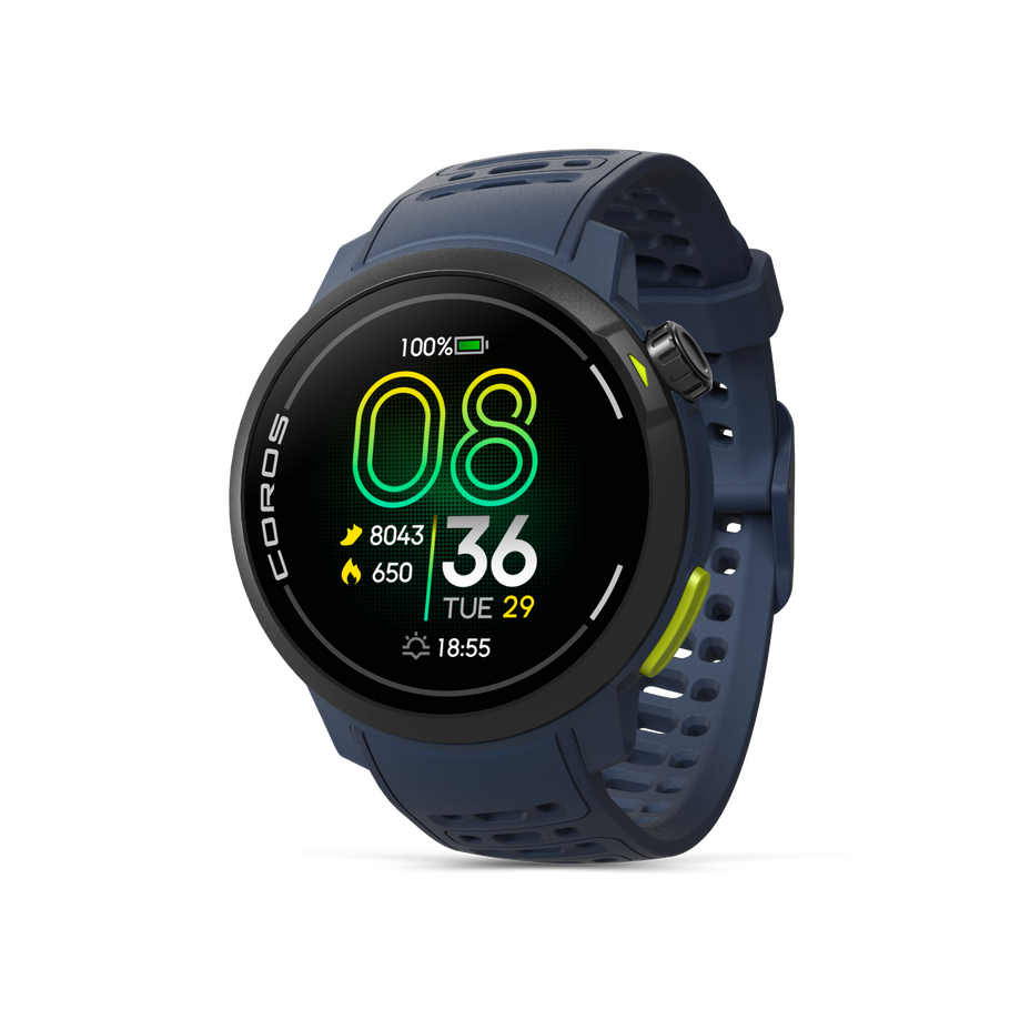 Montre cardio gps Coros Pace Pro bleu marine
