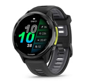 Montre cardio gps Garmin Forerunner 970 noire 51mm bracelet noir