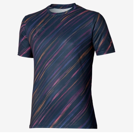 Tee-shirt manches courtes homme Mizuno Summer pack bleu