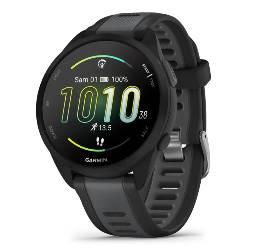 Montre cardio gps Garmin Forerunner 165 Music Noire