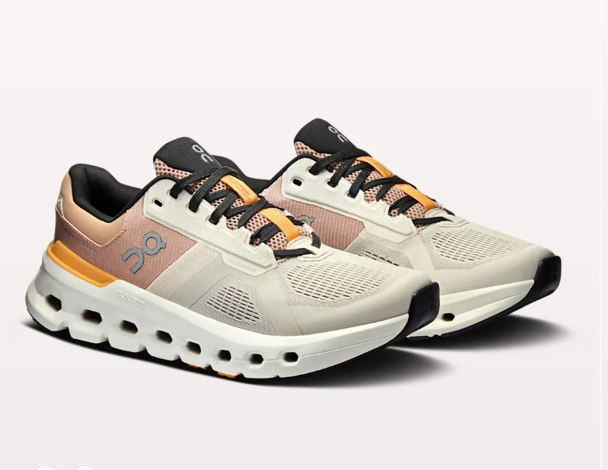 Chaussures de Route femme Cloudrunner 2 ON Running beige