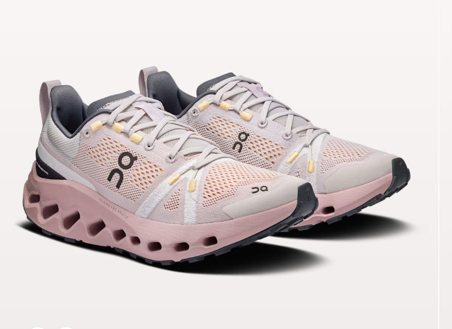 Chaussures de Route femme Cloudsurfer Trail ON Running silver mauve