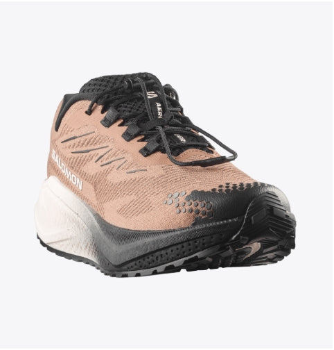 Chaussures de route et chemins mixte homme Salomon Aeroblaze 4 marron