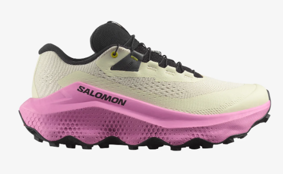 Chaussures de Trail femme Pulsar Salomon rose peche