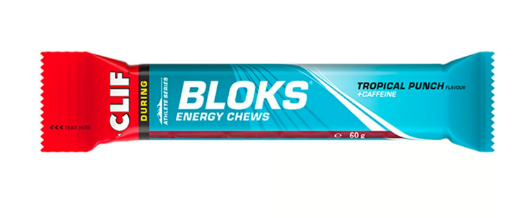 Gommes énergétiques  Clif Bloks  fruits tropical