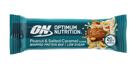 Barre protéiné Optimum Nutrition Cacahuètes et Caramel salé