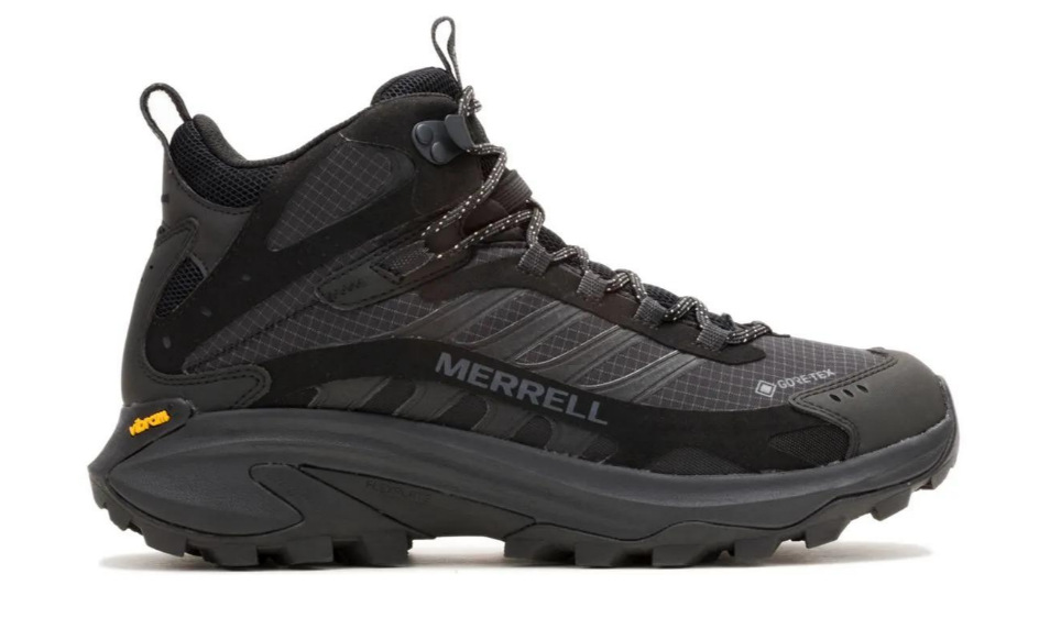 Chaussures de randonnée homme  Merrell Moab Speed 2 Mid GTX Noir
