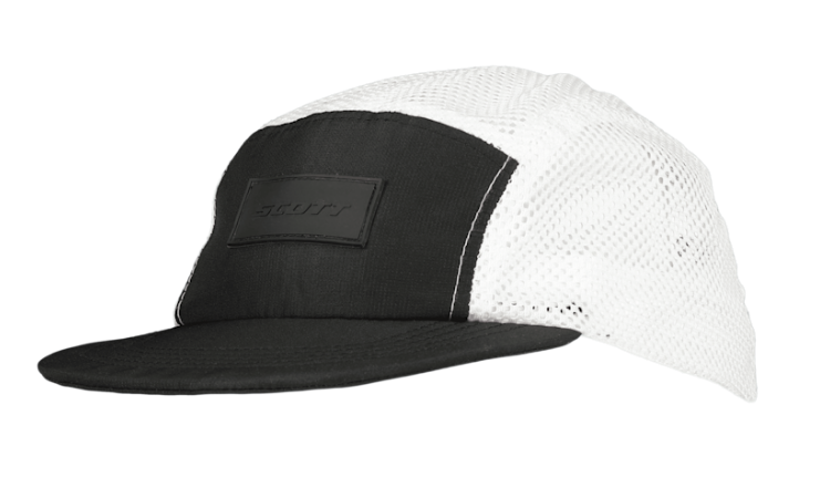 Casquette Scott 5 panel noir blanc