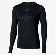 Tee-shirt manches longues femme Mizuno tech termal charge HZ LS noir