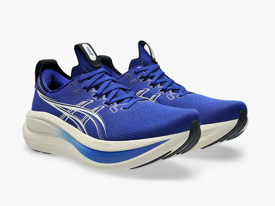 Chaussures de Route Asics homme Gel-Nimbus 28 bleu