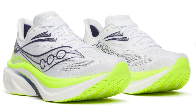 Chaussures de Route homme Saucony Endorphin speed 6 blanc/citron
