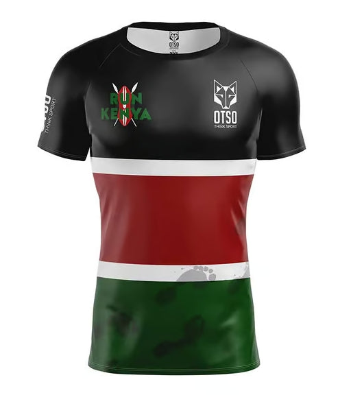 Tee-shirt manches courtes Homme Otso Kenya - Clubinsport