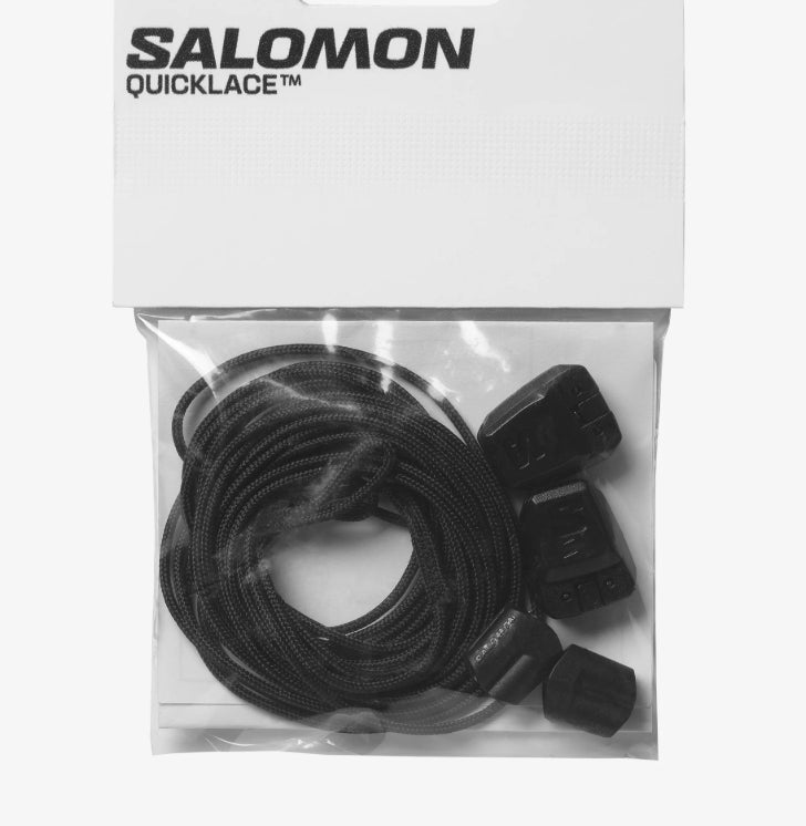 Lacet Quick lace Salomon noir - Clubinsport