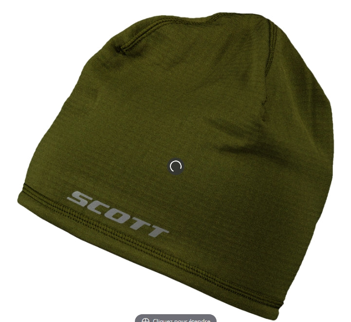 Bonnet léger SCOTT Fleece Kaki - Clubinsport