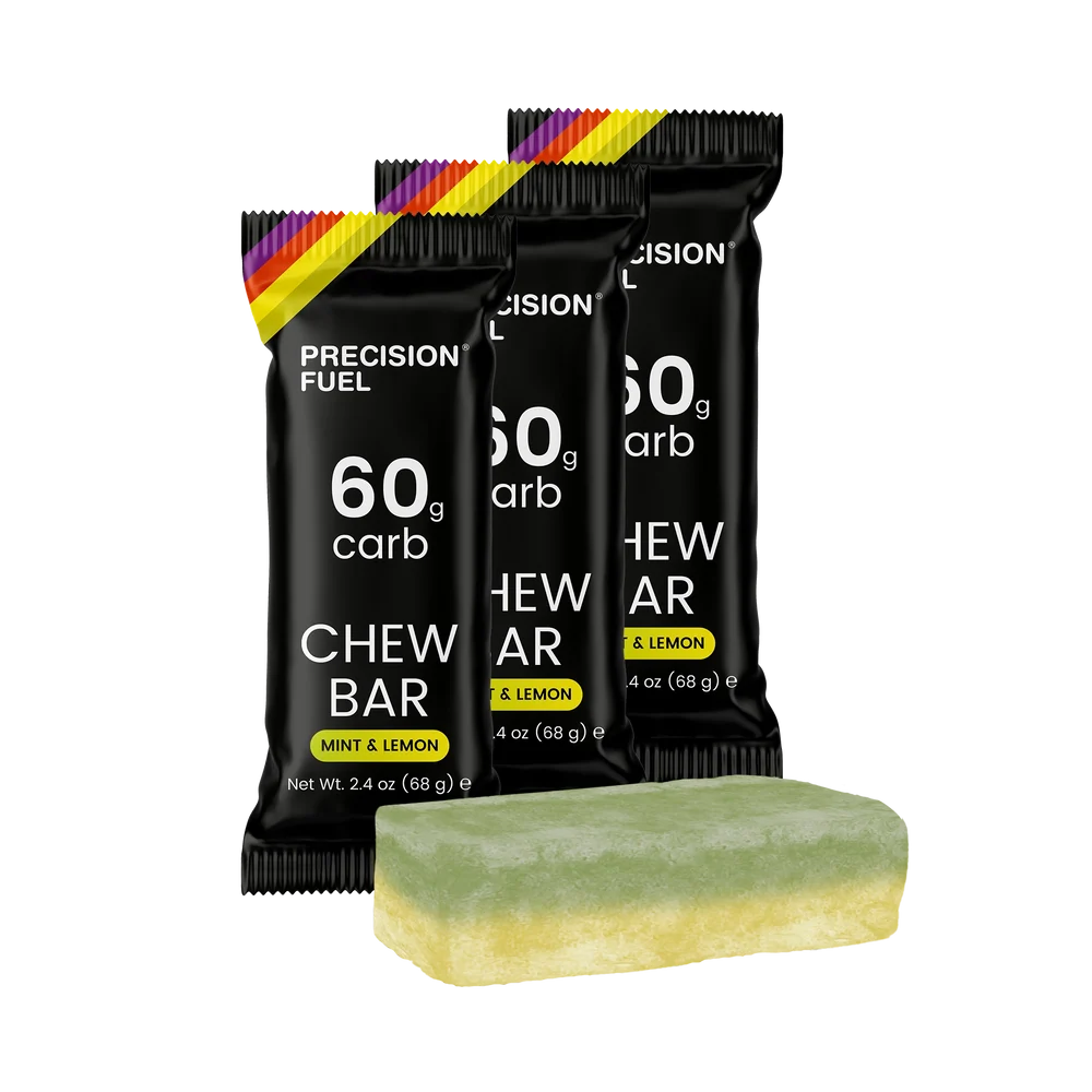 Gommes énergétiques Chew Bar 60g Precision Fuel menthe citron x 1