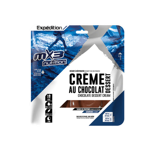 Crème dessert au chocolat lyophilisée - Clubinsport