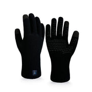 Gants impermeables et laine merino DexShell noir ThermFit 3.0 - Clubinsport